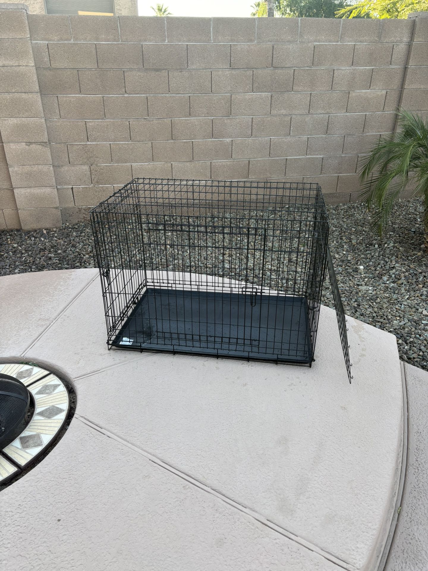 Large dog kennel