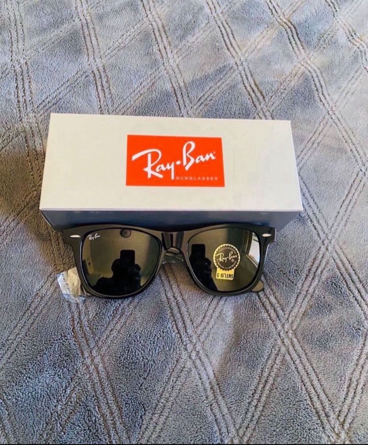 RayBan WAYFARER Sunglasses LARGE Frame AUTHENTIC