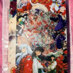 Inuyasha A5 acrylic shaker notebook