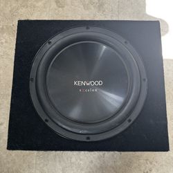 12 Inch Kenwood Subwoofer