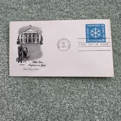 1971 First Day Of Issue Cover Commemorating The White House Conference On Aging #U564