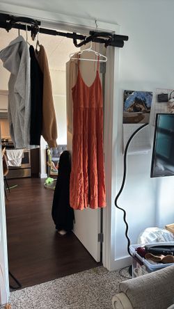 Orange dress
