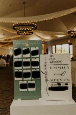 Welcome Wedding Display Sign 