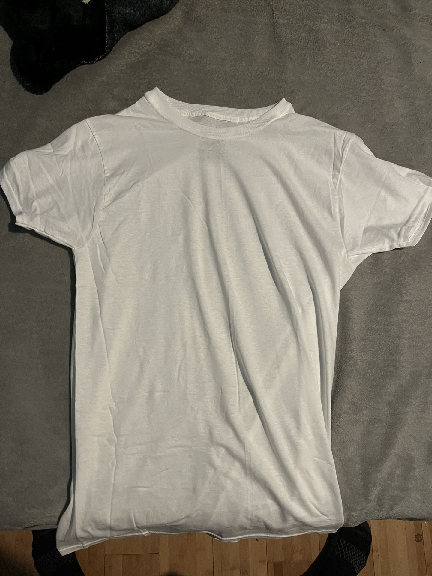 White T Shirt Plain New Unused
