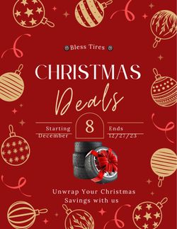 Bless Tires & wheels Christmas Specials