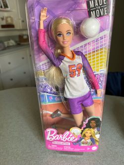 Barbie Made to Move Volleyball Player Doll