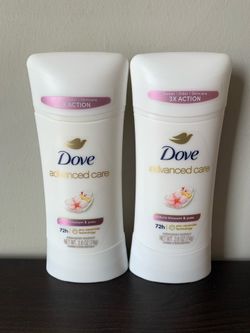 Dove Advanced Care Sakura Blossom & Yuzu Deodorant, Price for Both