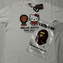 Medium BAPE X Hello kitty Baby milo T-Shirt