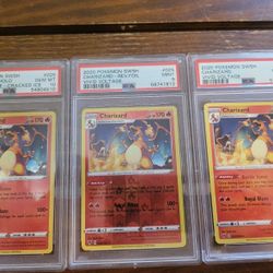 Pokemon PSA 10/9/8 Charizard Vivid Voltage Set