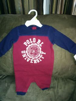 Brand new with tag Ralph Lauren Polo onesie size 3 months