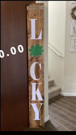 6ft Lucky Sign