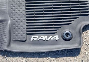 $80 COMPLETE SET 2019-2025 TOYOTA RAV4 FLOOR MATS AND CARGO TRUNK LINER ALL WEATHER RUBBER GENUINE OEM