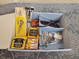 Watch repair tools, with 13 different size nickle side bars pack