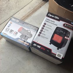 Two Propane Heaters For Sale 