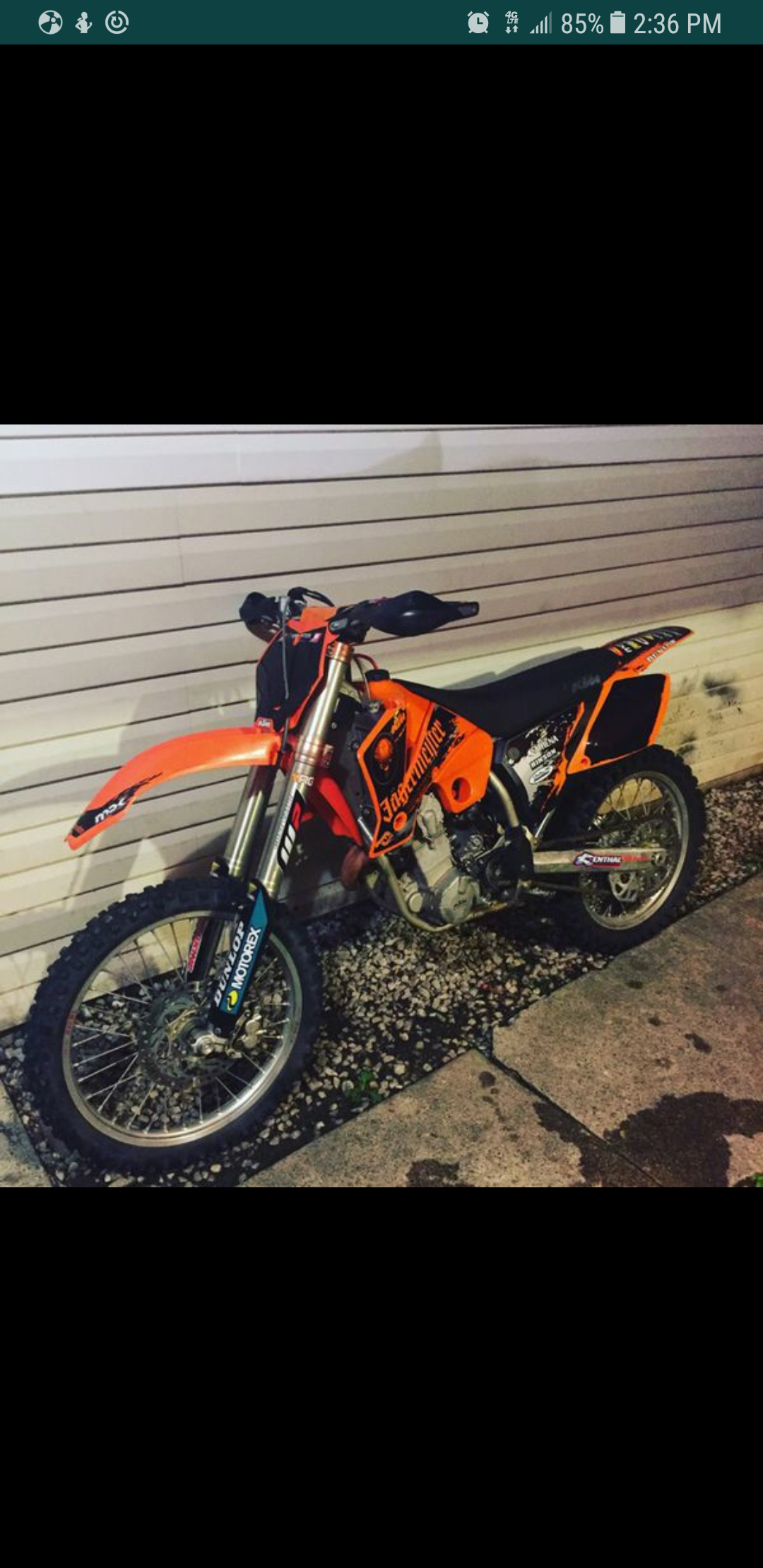 Please Read...2003 KTM 450f Dirtbike with title $1100 firm
