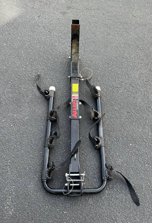 Allen Sports 4 Bicycle Hitch Mounted Bike Rack Carrier 542RR for Sale