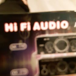 Hi Fi Audio Amplifier 