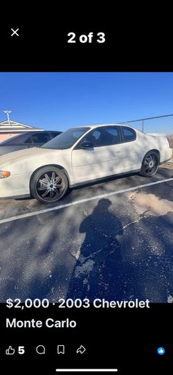 2003 Chevrolet Monte Carlo