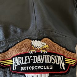 Harley-Davidson leather jacket❤️ sz medium 