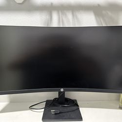 HP 34 “ Curved Monitor 