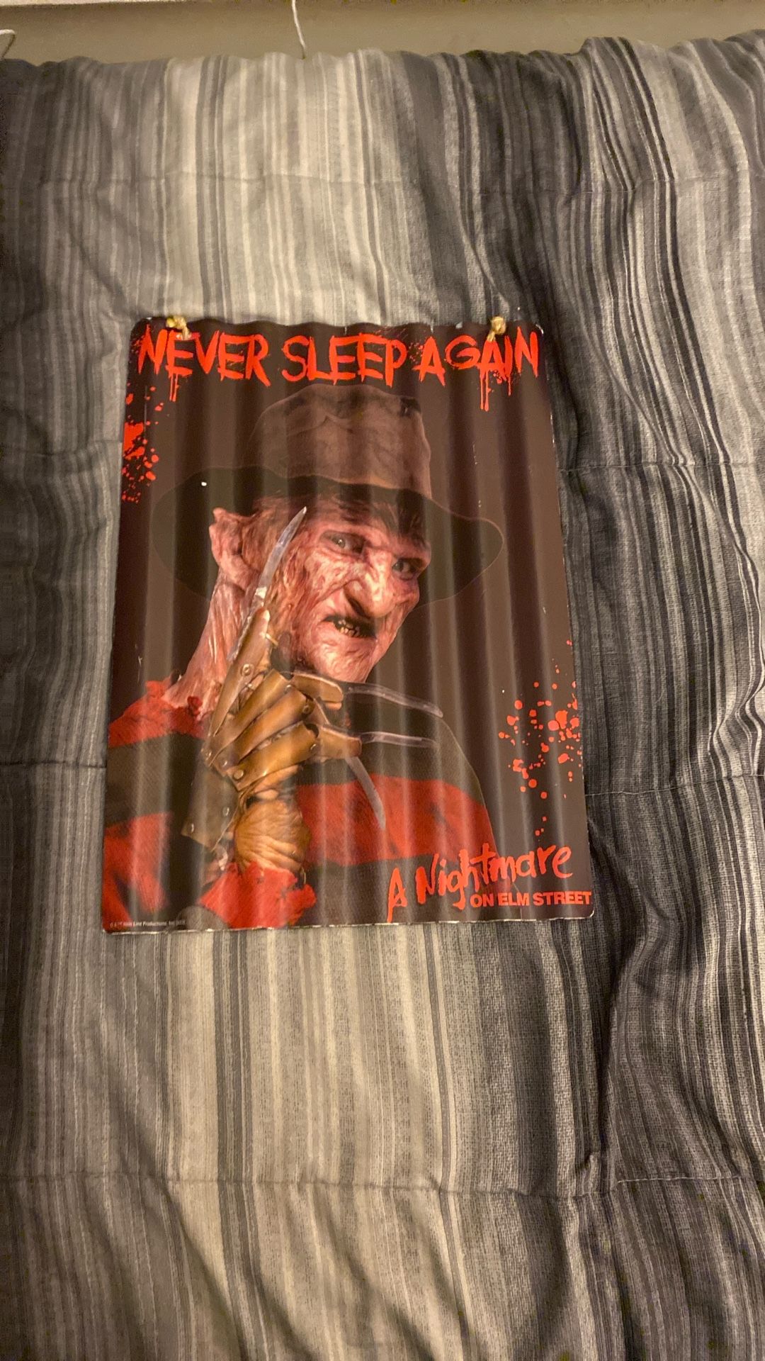 Freddy Kruger Sign
