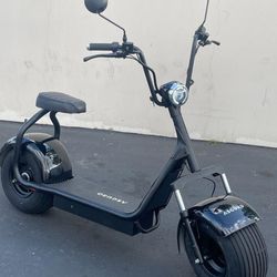 Brand new electric motor big scooter with fat fires