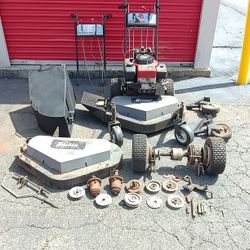 Sutech 33" Key Start Mower With Grass Catcher, Mulching Plate & Extra Parts Local Delivery Available