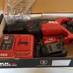 SKIL  BRUSHLESS 20v with saw set