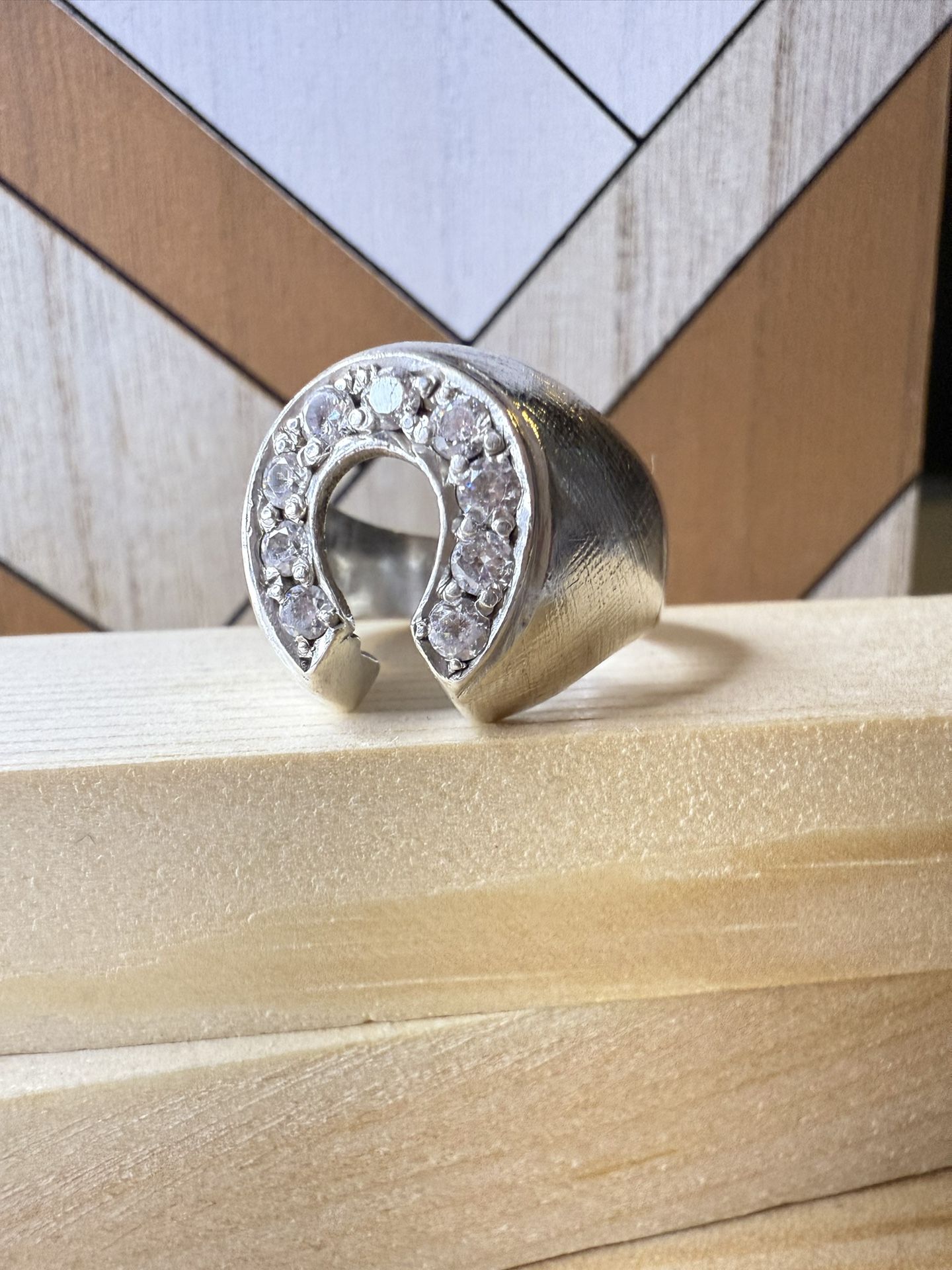 Sterling silver Ring size 10 , 7.7g