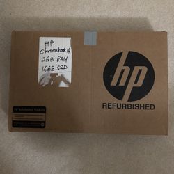 HP 14” HD Chromebook