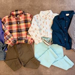 Boy Clothes Lot: Hannah Anderson, Jack and Janie, Etc