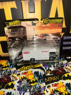 Hot Wheels Premium Car Culture Team Transport Audi Sport