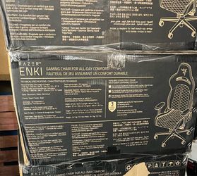 Razer Iskur, Enki Gaming Chair, new in box, up to 30 pieces only, cash on delivery only, message me