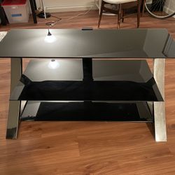 Tv stand Black Glass