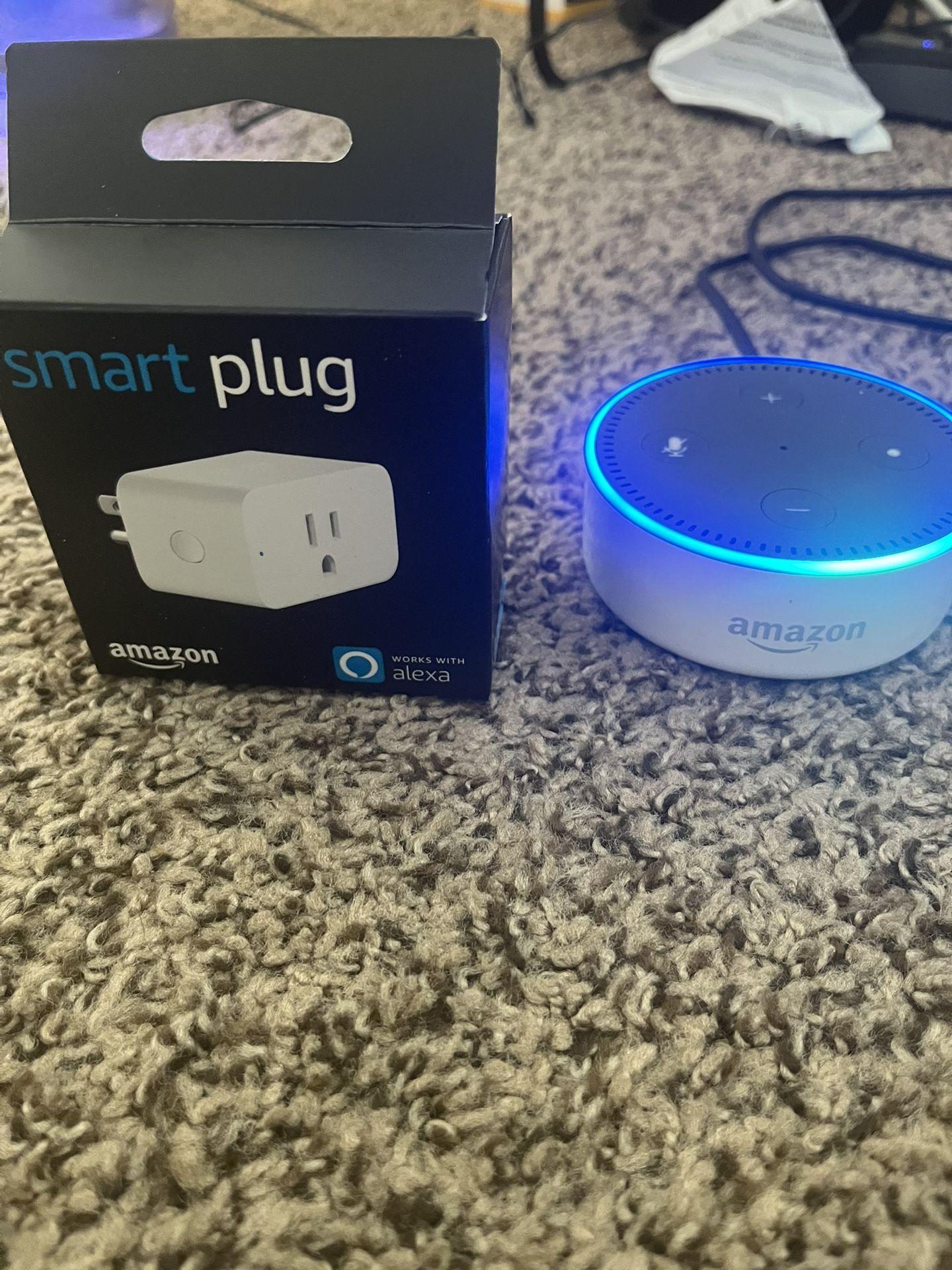 Amazon Echo Dot with New Smart Plug