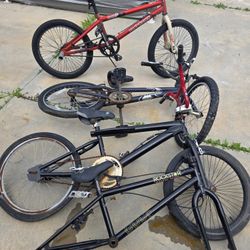 🔥🚲🔥BMX BIKES LOT,TAKE EVERYTHING FOR ONE PRICE(BEST OFFER TAKE IT HOME TODAY 🔥 🚲🔥
