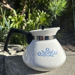 Corning Ware Blue Cornflower Teapot
