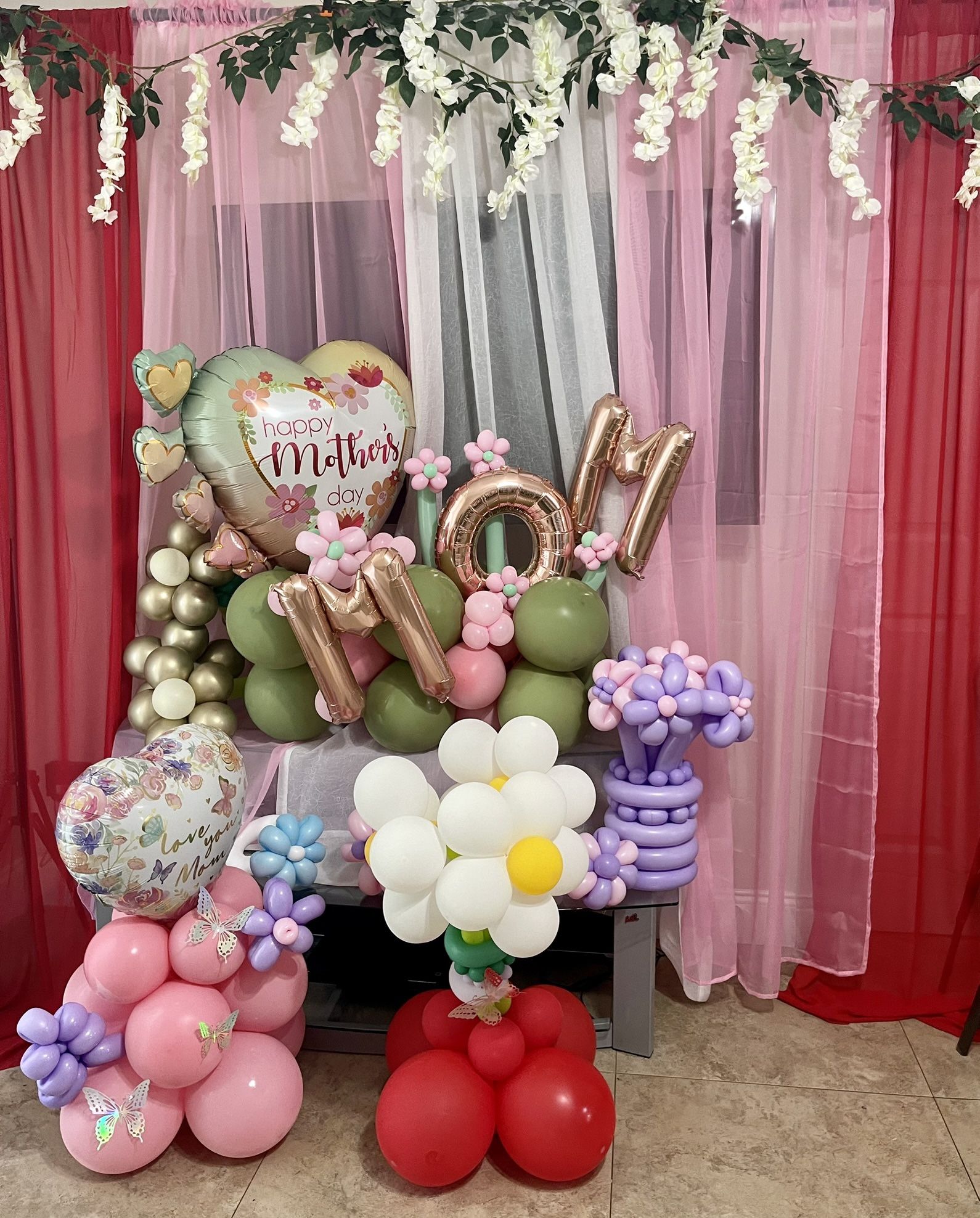 Mother’s Day Balloons Deco * 20% Off