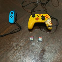 Nintendo Switch Items And Games 