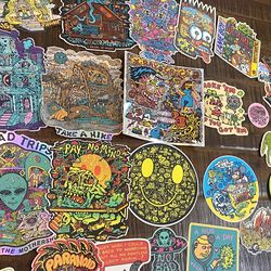 Killer Acid Sticker Lot