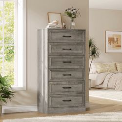 6 Drawer Wide Dresser For Bedroom