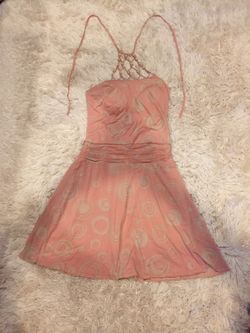 Sangria summer boho halter top dress size 6