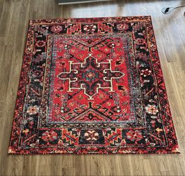 6-MONTHS Vintage Hamadan Rug Safavieh
