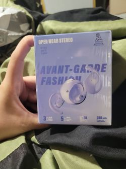 Avant Garde open wear stereo ear buds