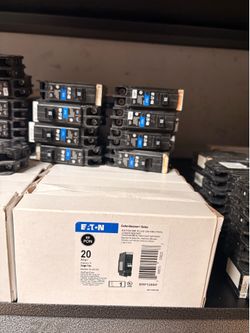 Eaton breaker 20 y 15 amp