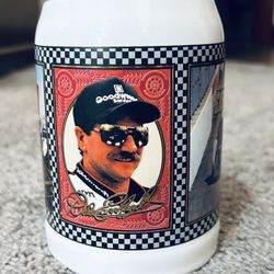 NASCAR driver Dale Earnhardt and his #3 car Beer Mug