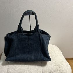Prada Canapa Tote Bag, Authentic, Very Good Condition. Pick Up Only.