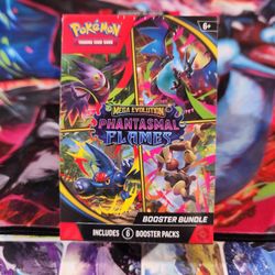 Pokemon Mega Phantasmal Flames Booster Bundle