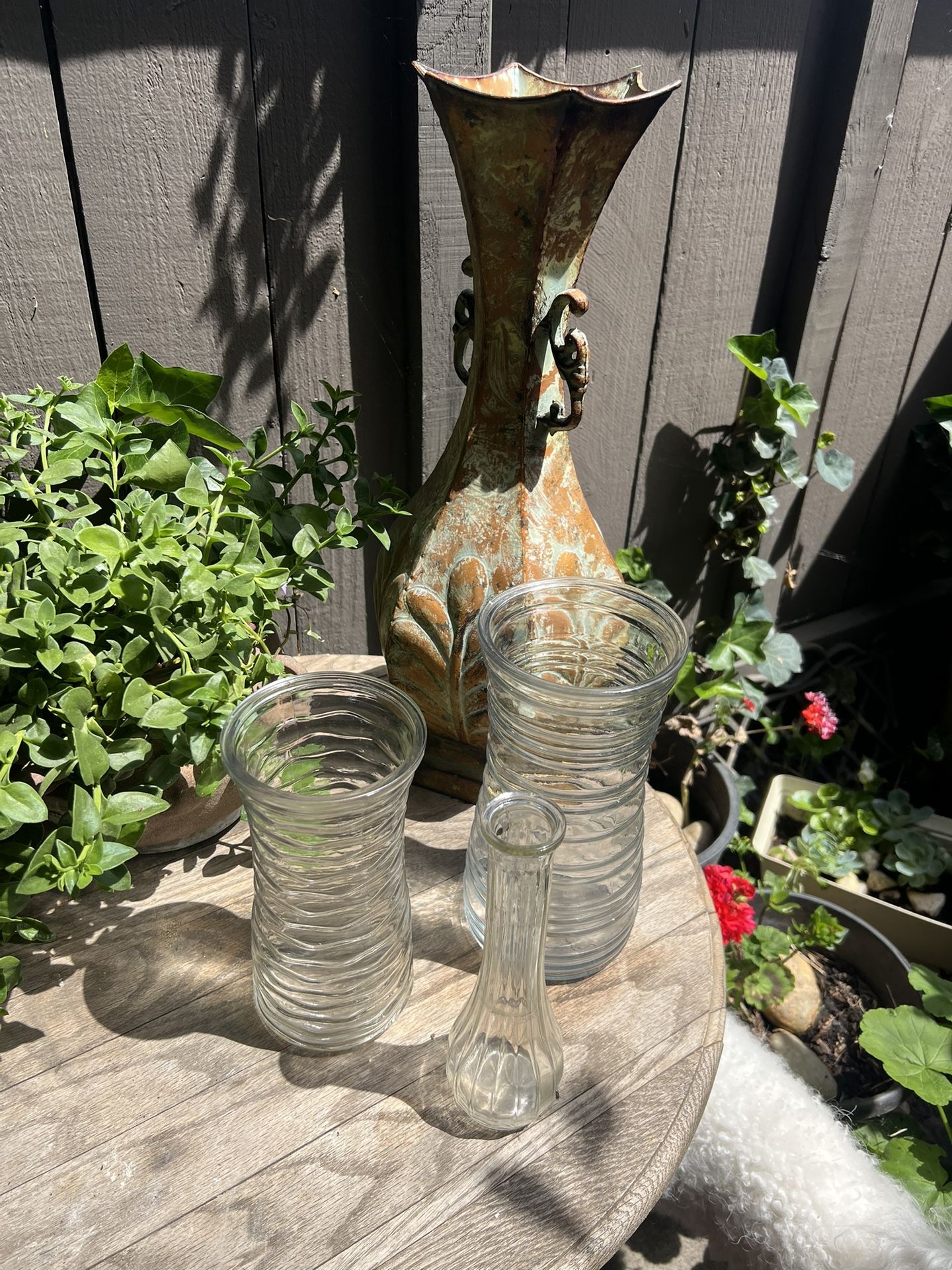 Vases For Flowers!! All 4 For $20 Dlls