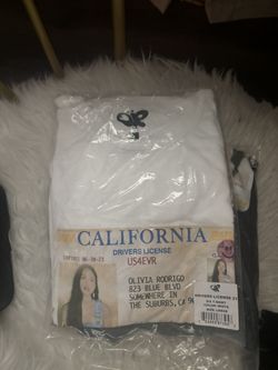 Olivia Rodrigo - driver’s license short sleeve shirt(LA Pick Up)